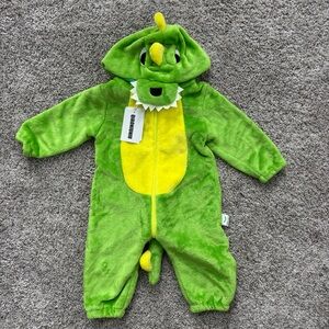 NWT Infant Green Dinosaur Baby Costume
